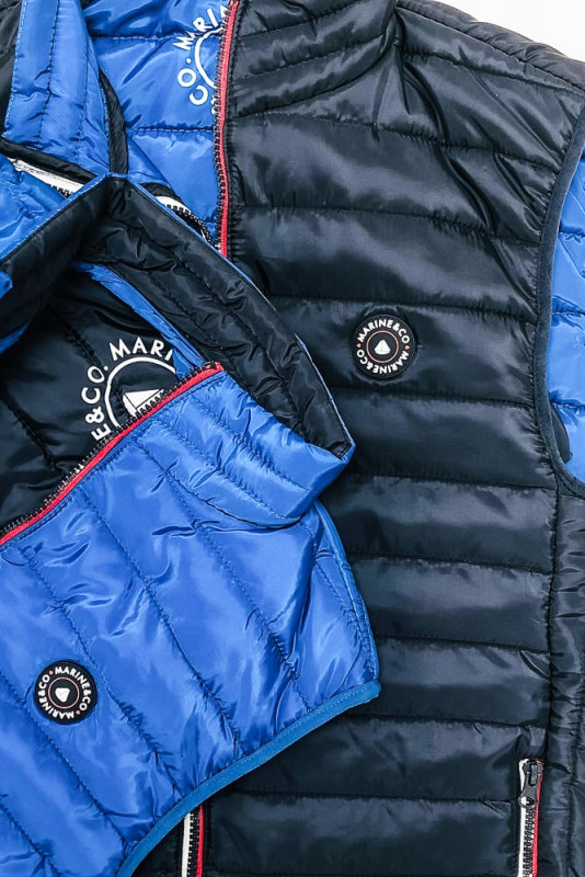 Veste matelassée sans manches, mixte