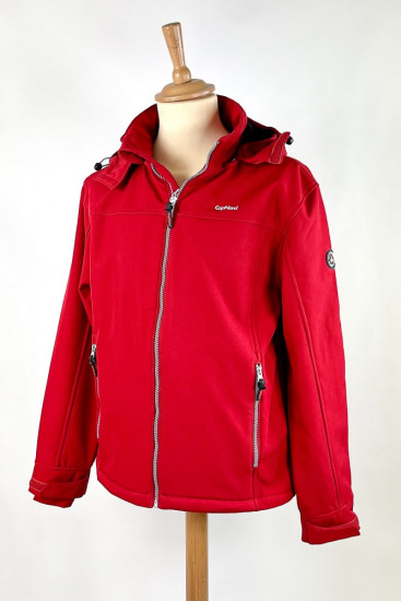 Veste softshell coupe ajustée avec capuche